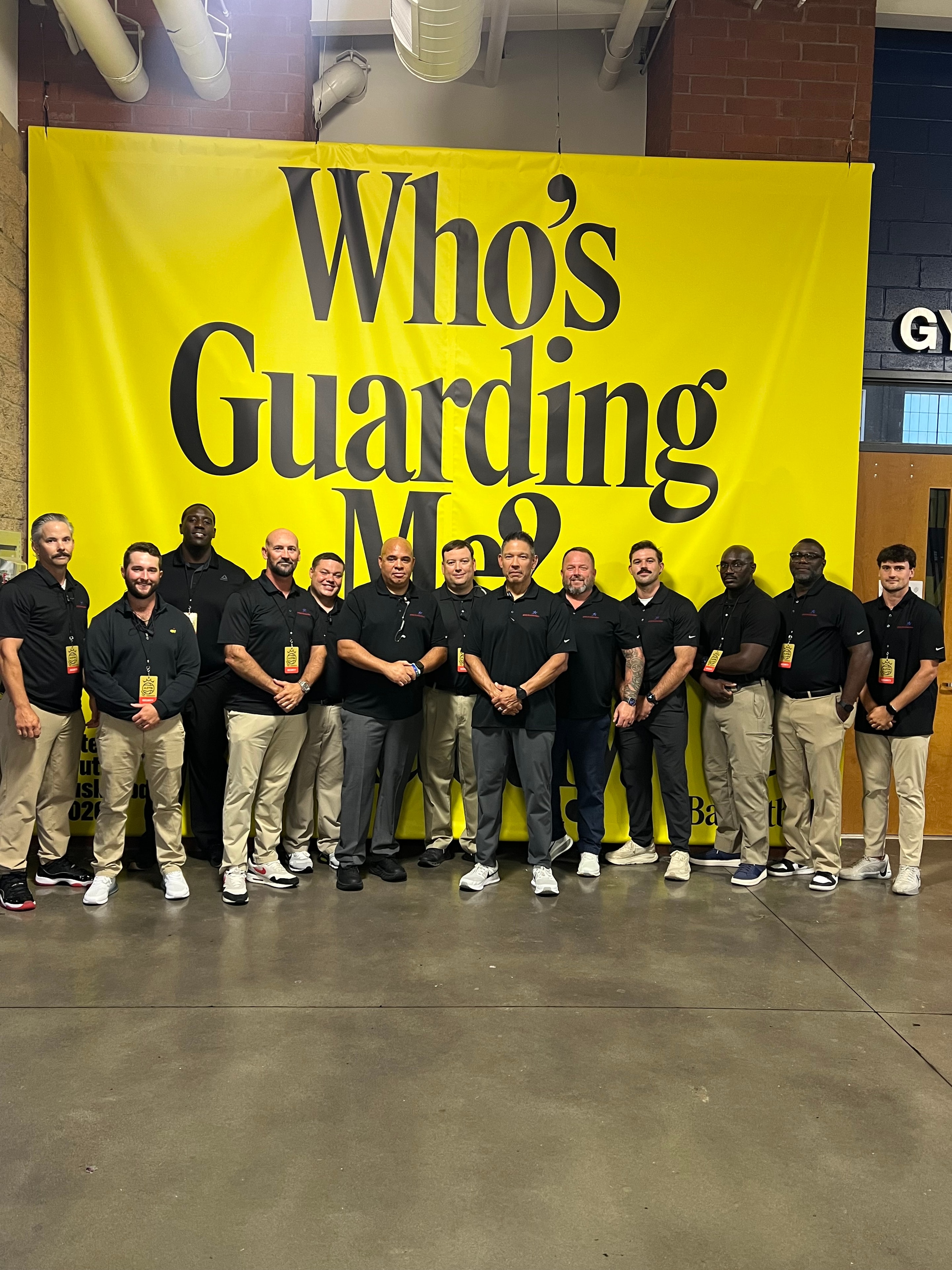 GTG Protection team at a security event